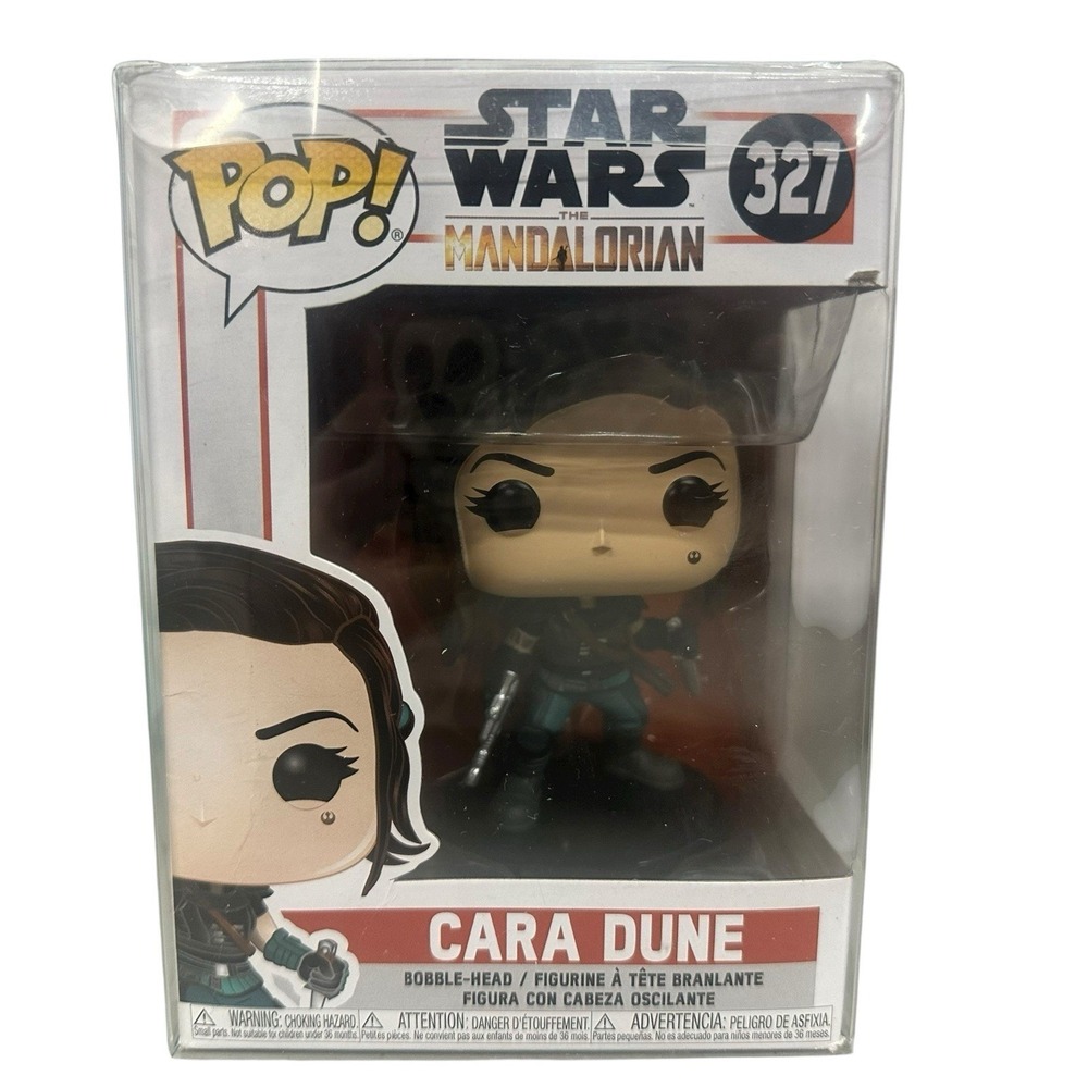 Funko Pop Star Wars Cara Dune 327 Mandalorian Vinyl Bobble Head Figure Vaulted